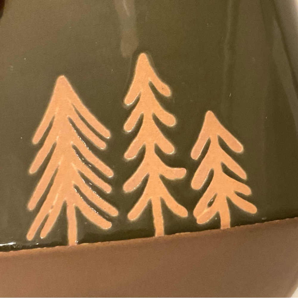Mountain Man Fruit & Nut Company Ceramic Mug with Pine Tree Design - Picture 12 of 13